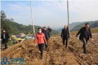 四川阆中市自然规划和资源局戚红深入玉台督导项目工程